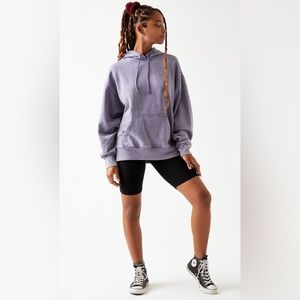 PacSun Women’s Newport Oversized Purple Hoodie Sz XS
